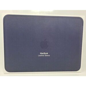 Original Apple Leather Sleeve for MacBook Pro 12", Midnight Blue - MQG02ZM/A